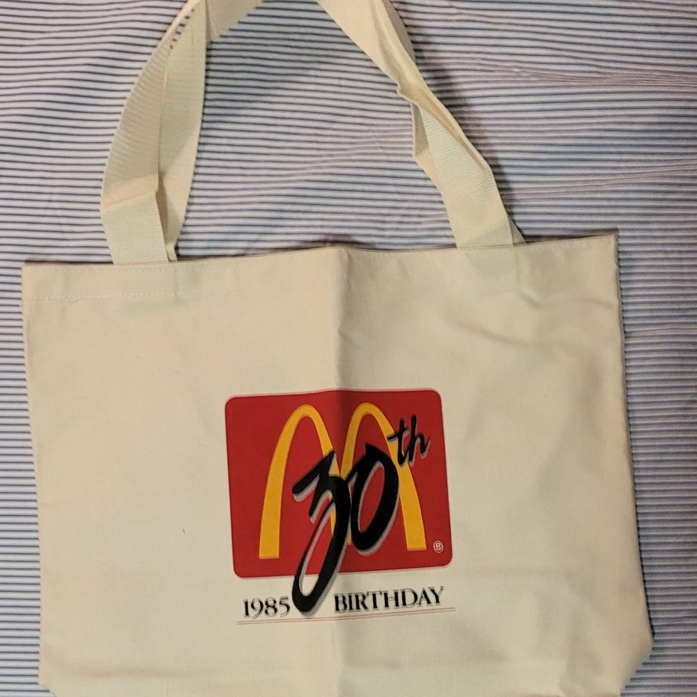 McDonald's 30 year Vintage Rare Tote